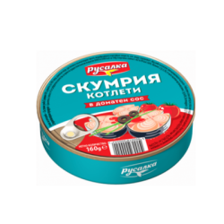 Скумрия Русалка в Доматен Сос 160гр