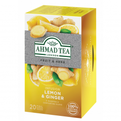 Чай Ahmad Lemon and Ginger 20 бр.