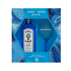 Джин Bombay Sapphire 0.7л + копа чаша