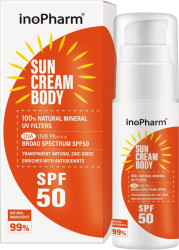 Крем слъцез. InoPharm тяло  spf50 100гр