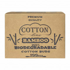 Клечки за уши Cotton бамбук биораз. 100 бр