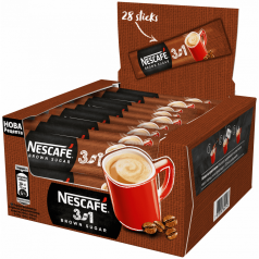 Nescafe 3в1 Кафява Захар 16.5 гр
