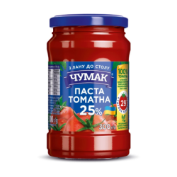 Доматена паста 25% чумак 300гр