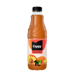 Плодова напитка Cappy Pulpy Праскова 1л