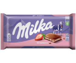 Шоколад Milka ягода и кисело мляко 100гр