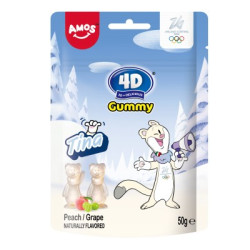 Бонбони жел.амос тина праскова/грозде 50гр