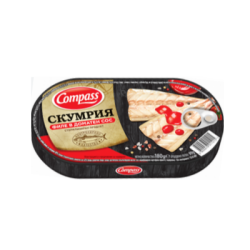 Скумрия филе Компас в доматен сос 180гр