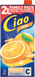 Плодова напитка Ciao Портокал 2л