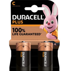 Батерии Duracell алкални c 2бр