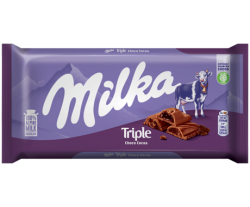 Шоколад Milka Triple Шоколад 90гр