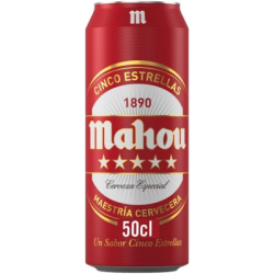 Бира Mahou кен 500мл