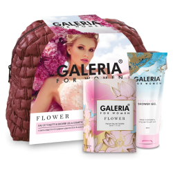 К-т Galeria FLOWER Тоал.вода/душ гел+Нес