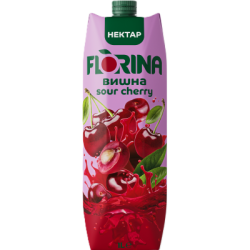 Плодова напитка Florina Вишна 25% 1 л