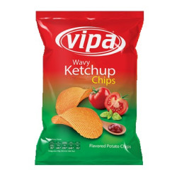 Чипс Vipa с кетчуп 120гр