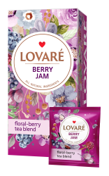 Чай Lovare berry jam flo-berry blend 24бр