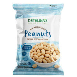 Белени фъстъци Детелина с морска сол 80гр