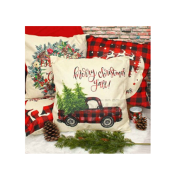 Декоративна коледна възглавница 45х45см