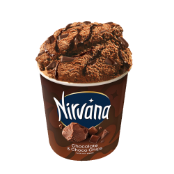 Сладолед Нирвана xl шоко чипс 578гр