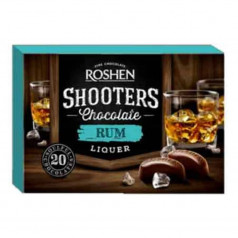 Шоколадови бонбони Roshen Shooters Rum 150гр