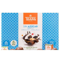 Шок.бонбони Trapa без захар 142 гр