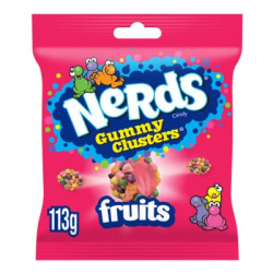 Бонбони дъвчащи нърдс плодове 113гр