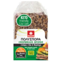Филийки от семена чиа и елда Федон 180гр