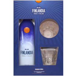 Водка Finlandia  0.7л + чаша