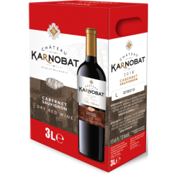 Червено вино Chateau Karnobat Каберне 3л