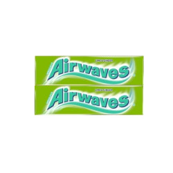 Дъвки на дражета Airwaves лайм и джинджиф.