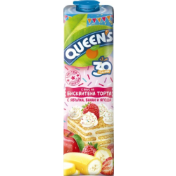 Плод.напитка Queen`s биксвитена торта 1л