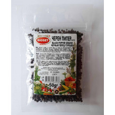 Черен пипер на зърна Биосет 50 гр