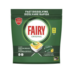 Таблетки за съдом.Fairy Лимон 35бр