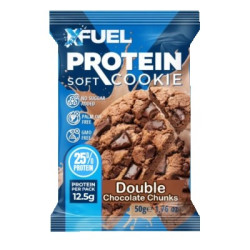 Б-та прот.xfuel двоен шоколад 50гр