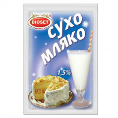 Сухо мляко Bioset 1,5%, 50 гр.