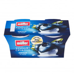 Йогурт Muller с парченца боровики 2х125 гр