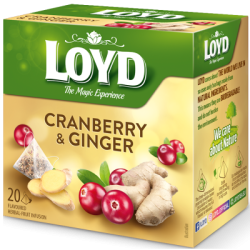Чай Loyd Боровинка/Джинджифил 40гр