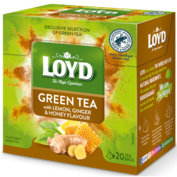 Чай Loyd зелен лимон/мед /джинджифил 40гр