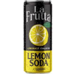 Сода лимон la frutta кен 330мл