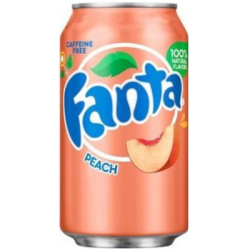 Газирана напитка Fanta праскова кен 355мл