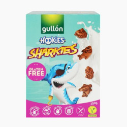 Бисквити Gullón Sharkies без глутен 250гр