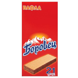 Вафли Боровец с фъстъчен крем 21бр/630гр