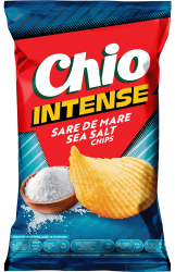 Чипс Chio Intense Морска сол 120 гр