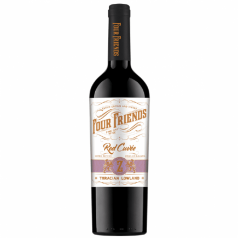 Червено вино Four friends Red cuvee 0,75 л.