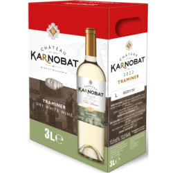 Бяло вино Chateau Karnobat Траминер 3л