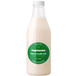 Био прясно мляко Harmonica с 3,6%, 1л