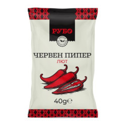 Лют червен пипер Рубо 40гр  