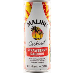 Алкох.напитка Malibu strawberry 0.25л