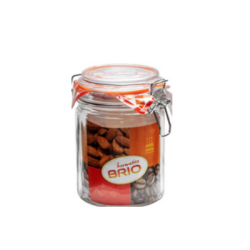 Brio буркан с хермет.капачка 1.5л ф10х26см