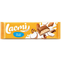 Шоколад Lacmi с кокос и бадем 280 гр