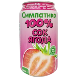 Simpatico 100% ягода 330мл